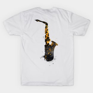 Saxophone music art #saxophone T-Shirt